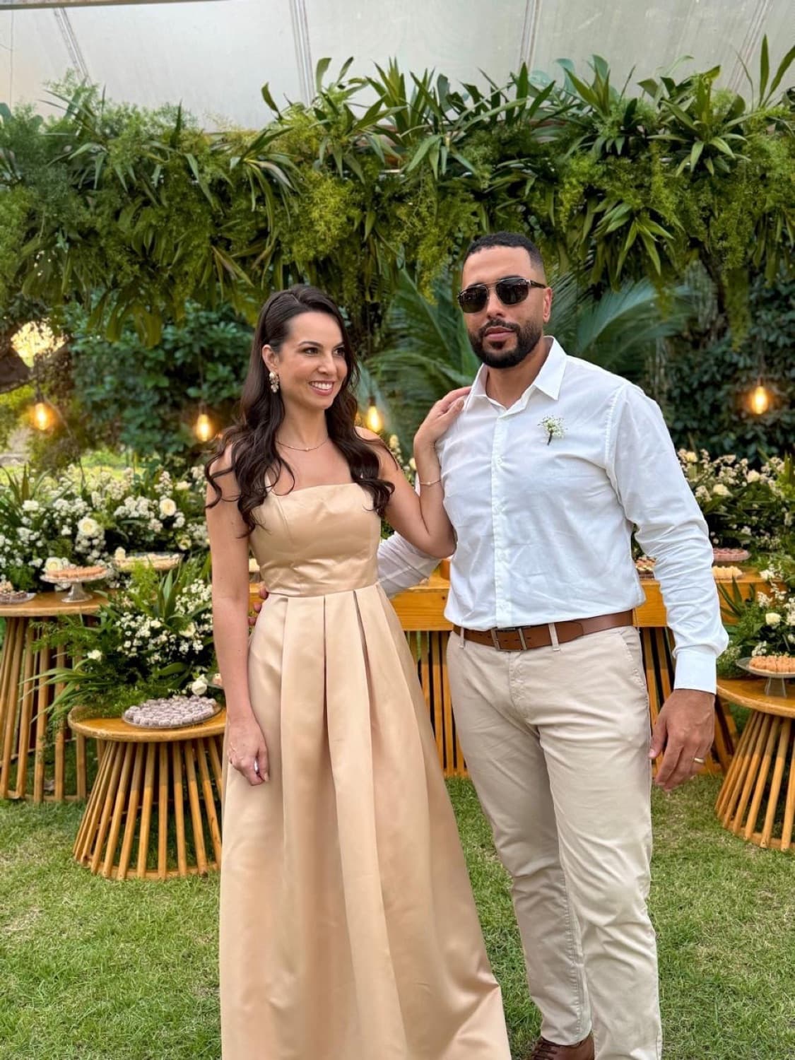 Look social para casamento