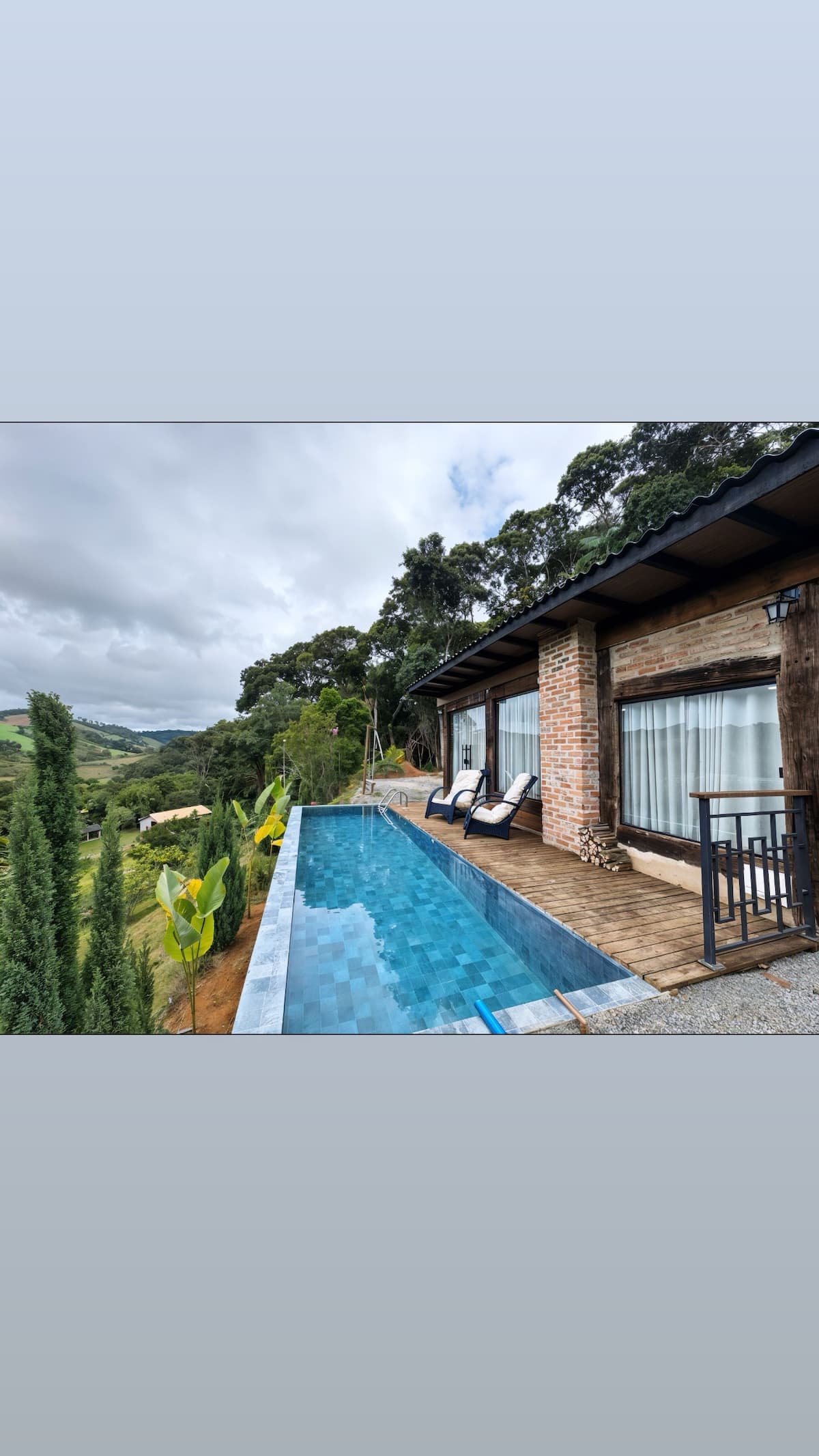 A cabana em meio às montanhas de Domingos Martins
