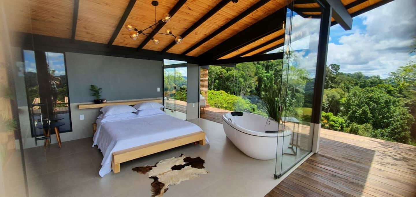 A cama com vista